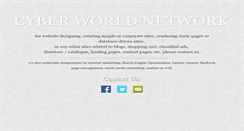 Desktop Screenshot of cyberworldnetwork.com